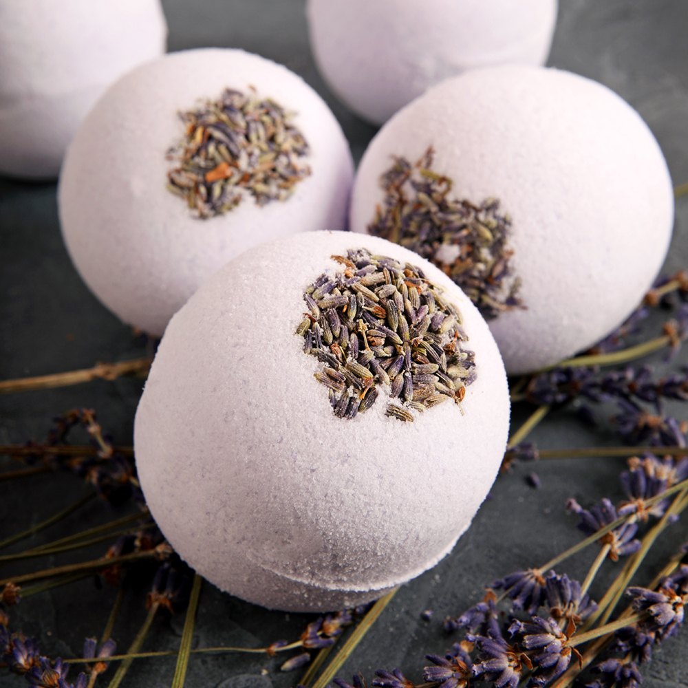 Relaxing Lavender Bath Bombs image number null